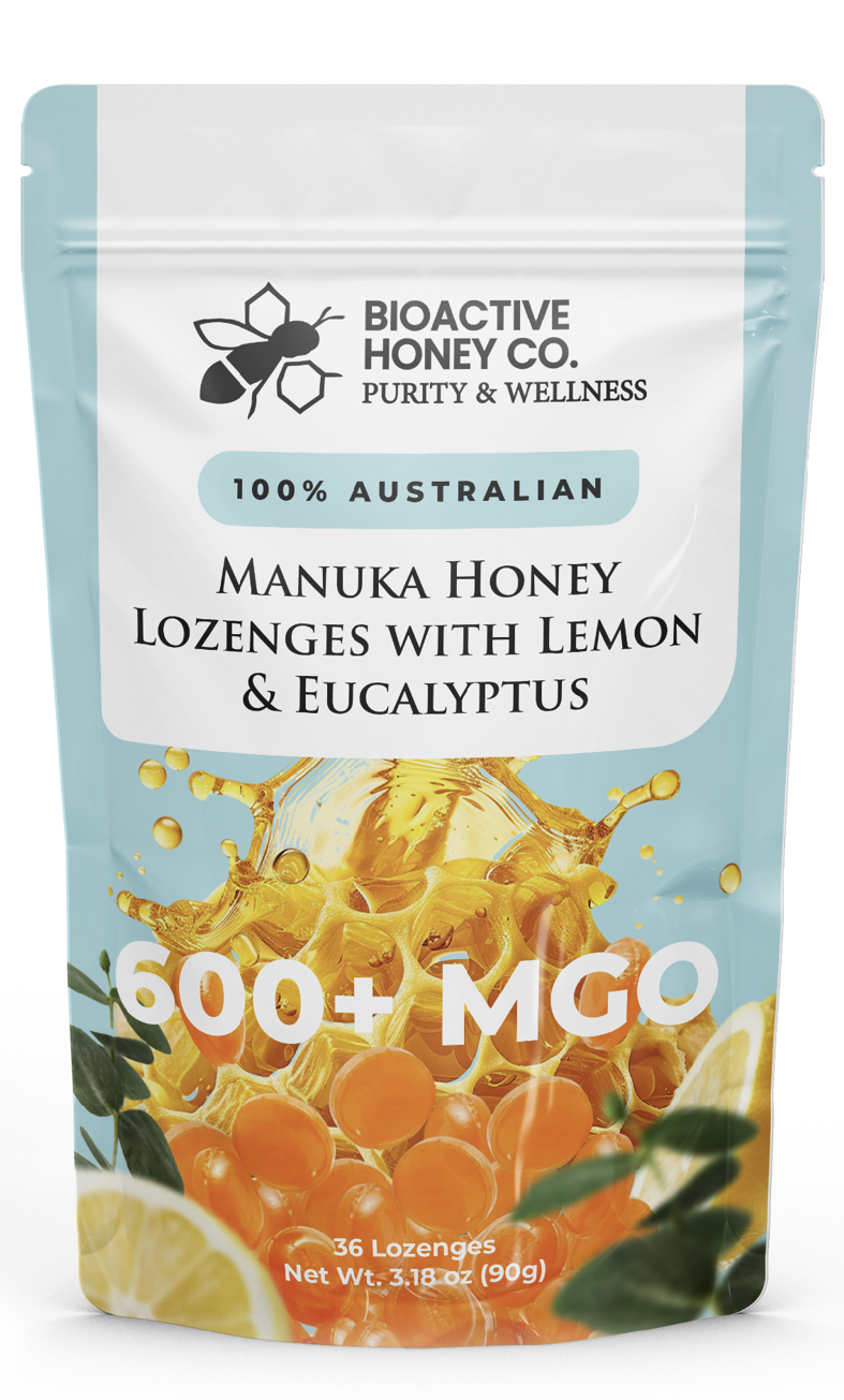 Manuka Honey Lozenges with Lemon & Eucalyptus